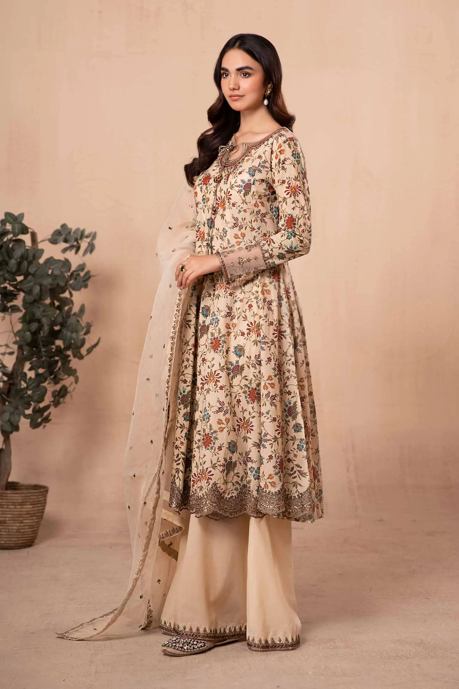 3 Piece Printed Lawn Suit | DW-EA24-42