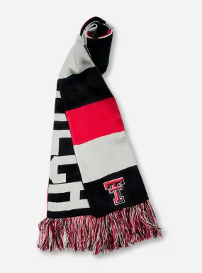 47 Brand Texas Tech Reversible Baker Red, Black & Grey Scarf