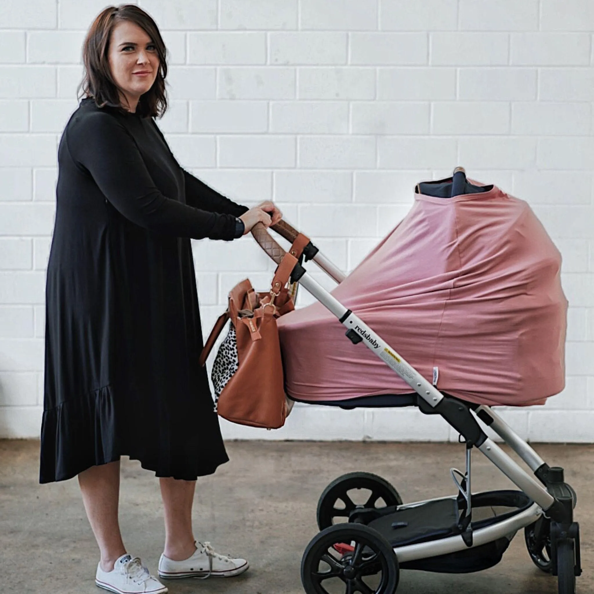 5 in 1 Multi-Use Nursing Mama Cover - Dusty Rose