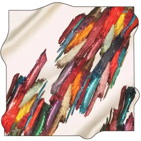 Aker Jordan Abstract Silk Scarf No. 13