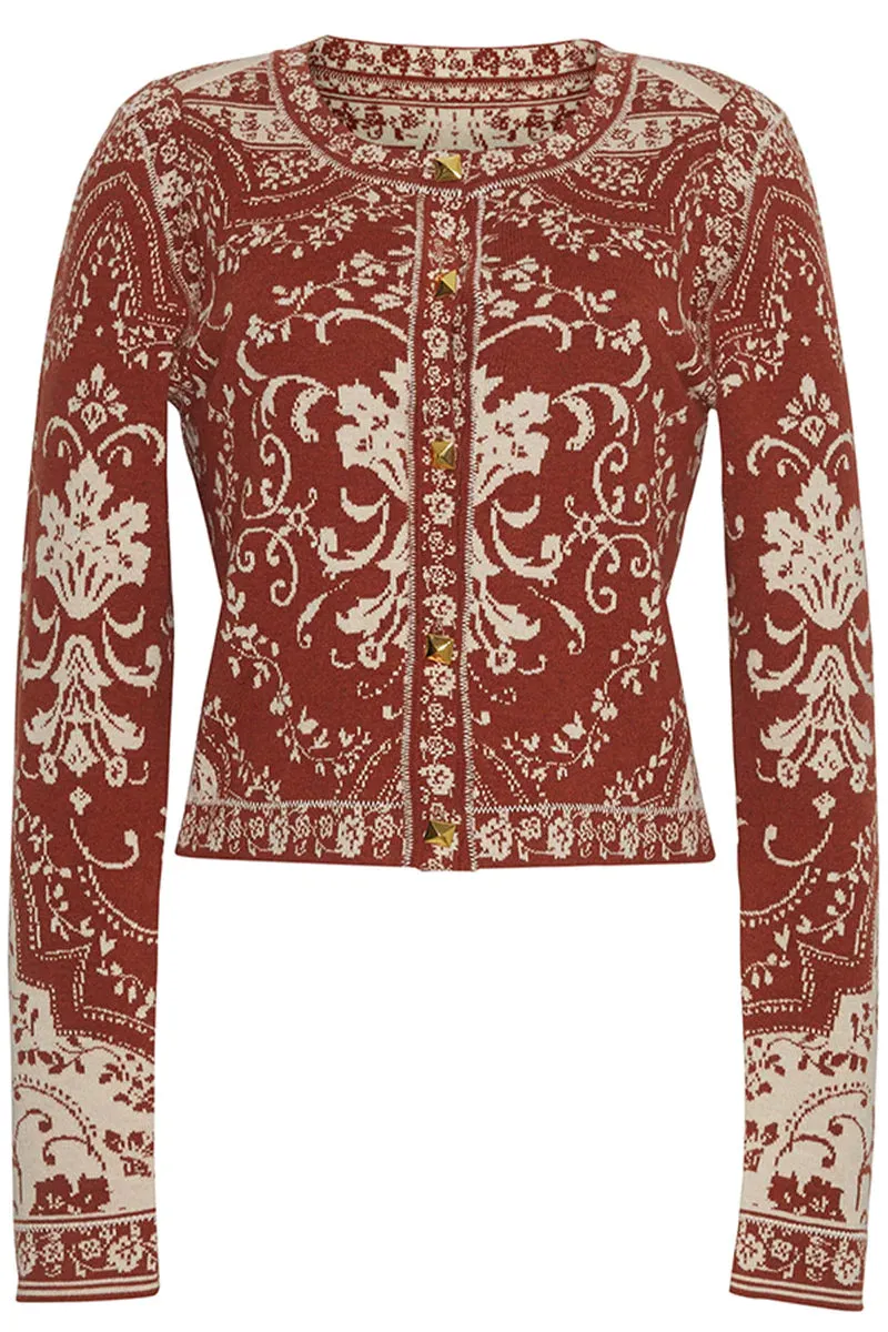 Alessa Jacket - Picante Scroll Terrace