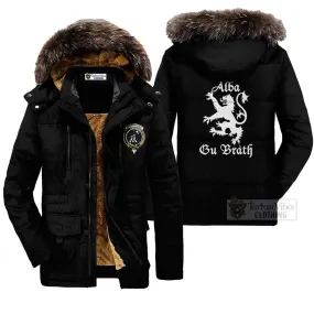 Anstruther Family Crest Parka Jacket Lion Rampant Alba Gu Brath Style