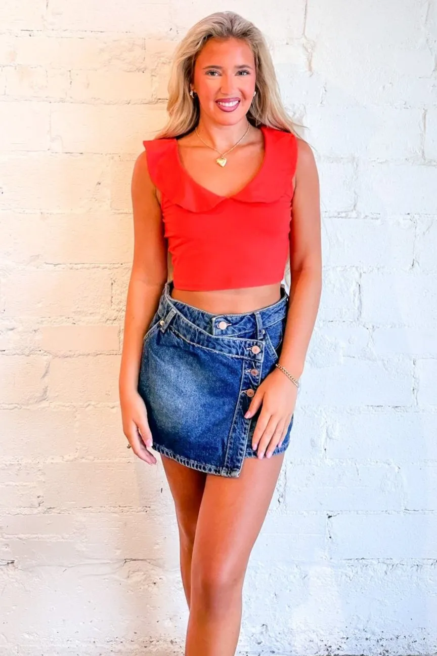 Avery Sleeveless Crop Top