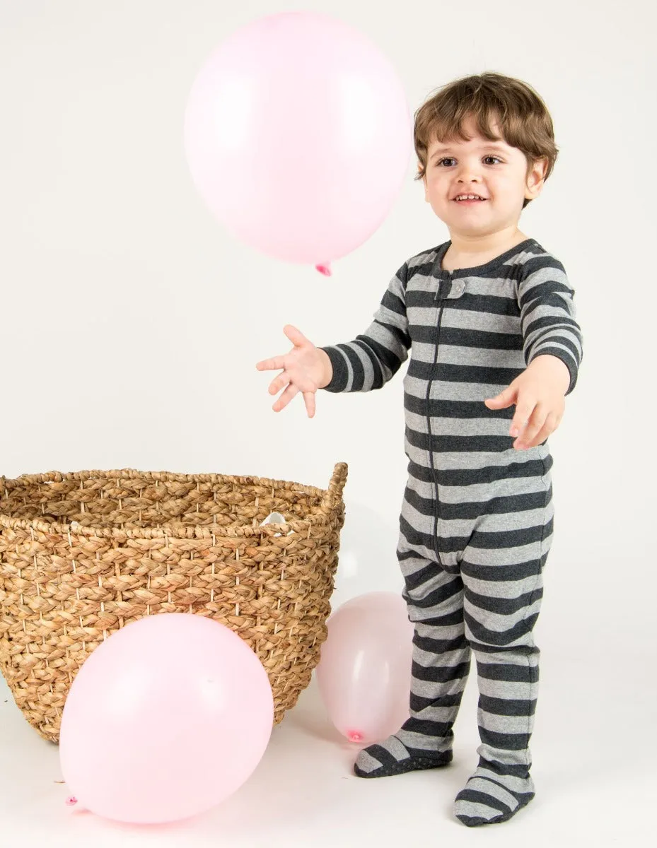 Baby Footed Striped Pajamas