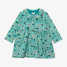 Baby girl floral long sleeve dress