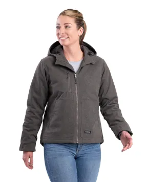 Berne Ladies' Heathered Duck Hooded Jacket WHJ65