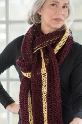 Berroco Portfolio Vol. 6 Patterns - Bongo Scarf - PDF Download