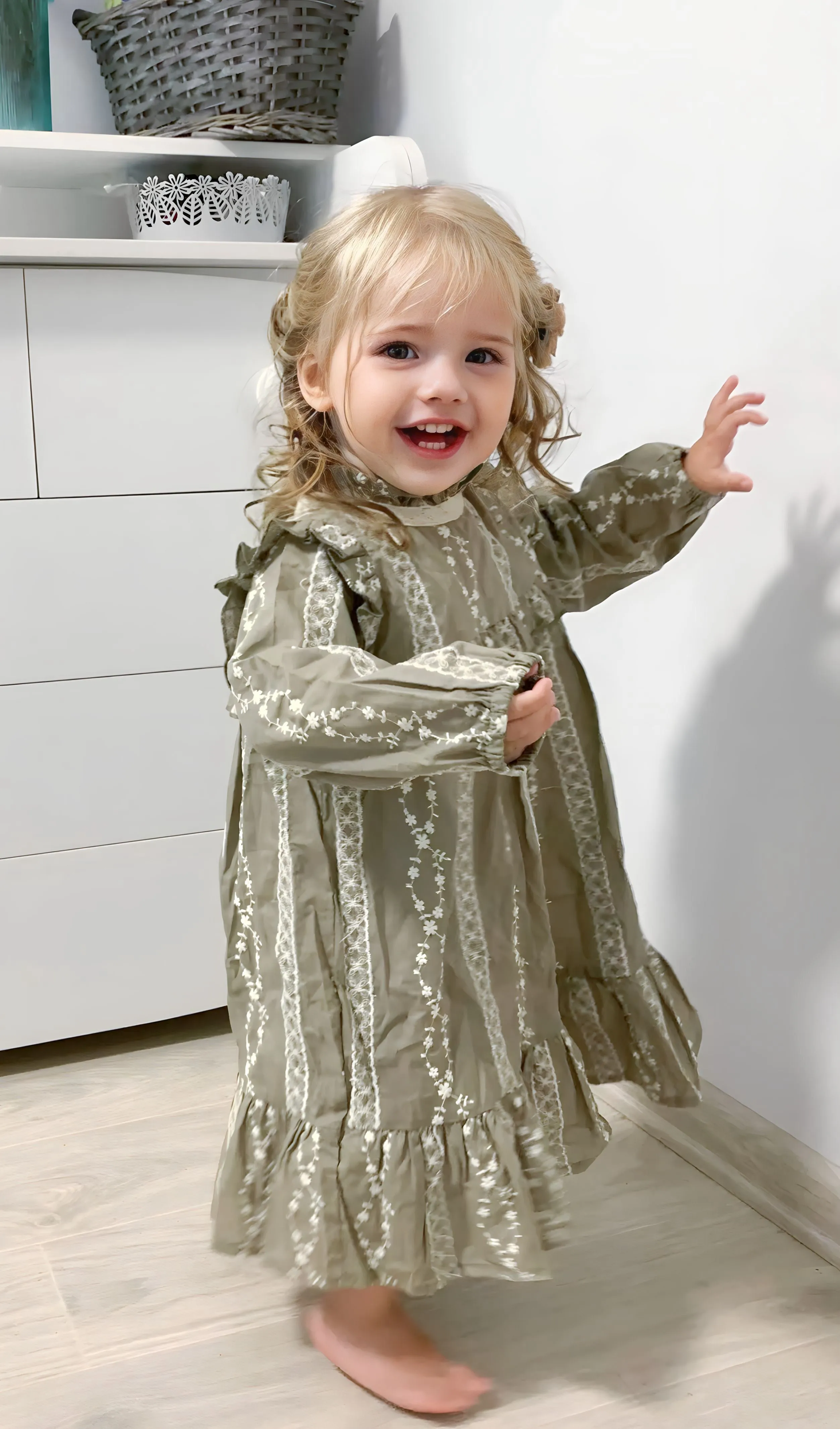 Boho Princess Girl Dress