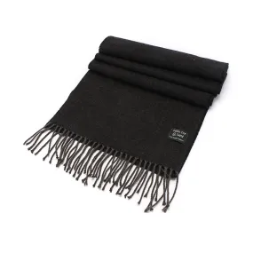 Celtic Tweed Scarf - Black