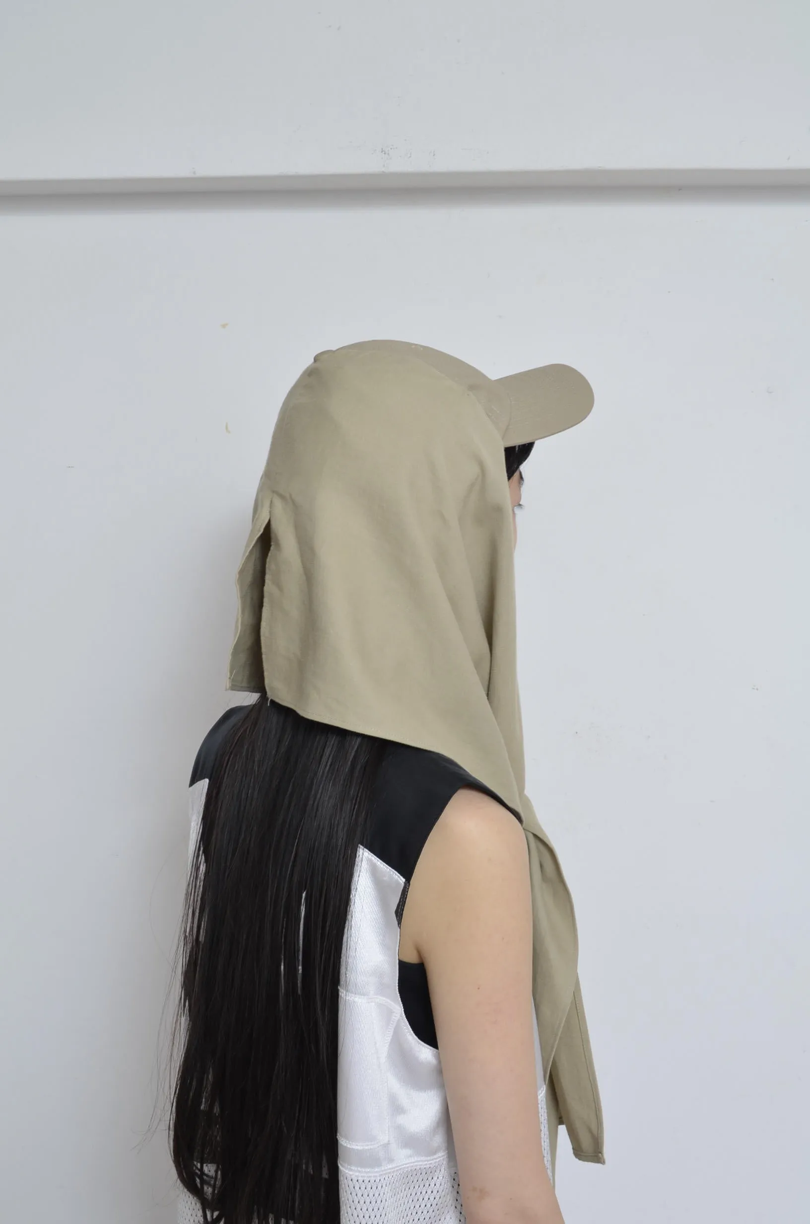 C/H DROOPY CAP/BEIGE