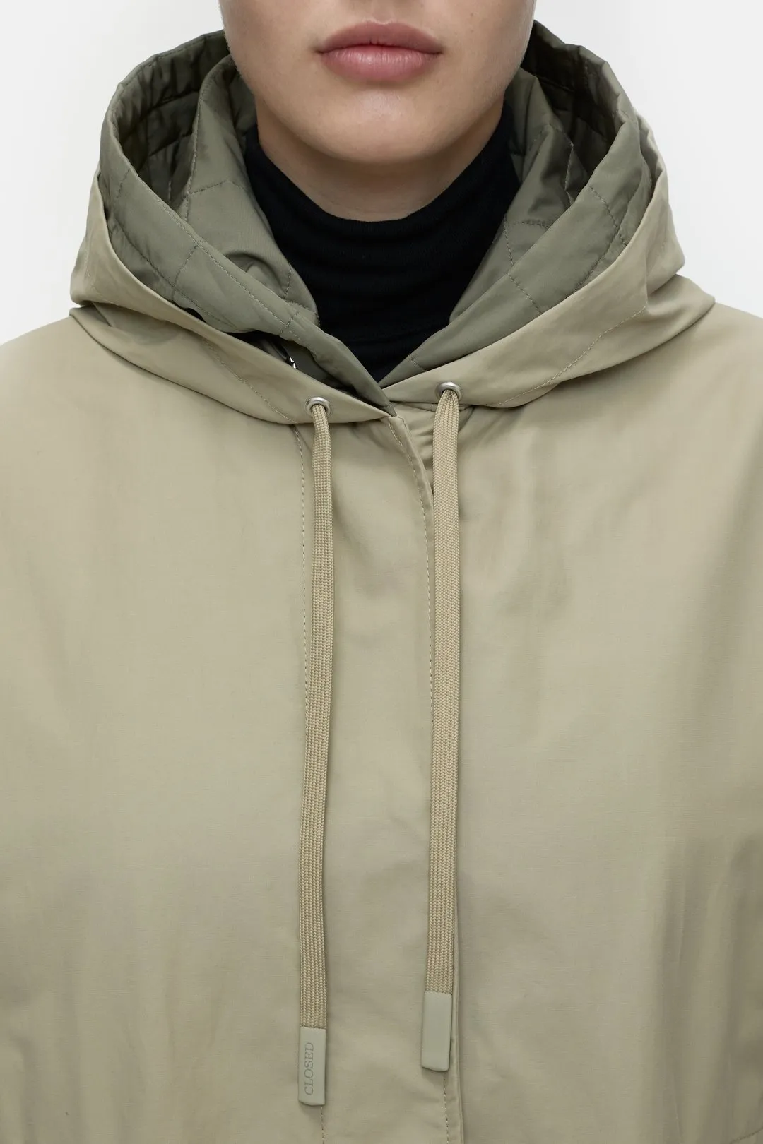 CLOSED Parka in Pale Olive