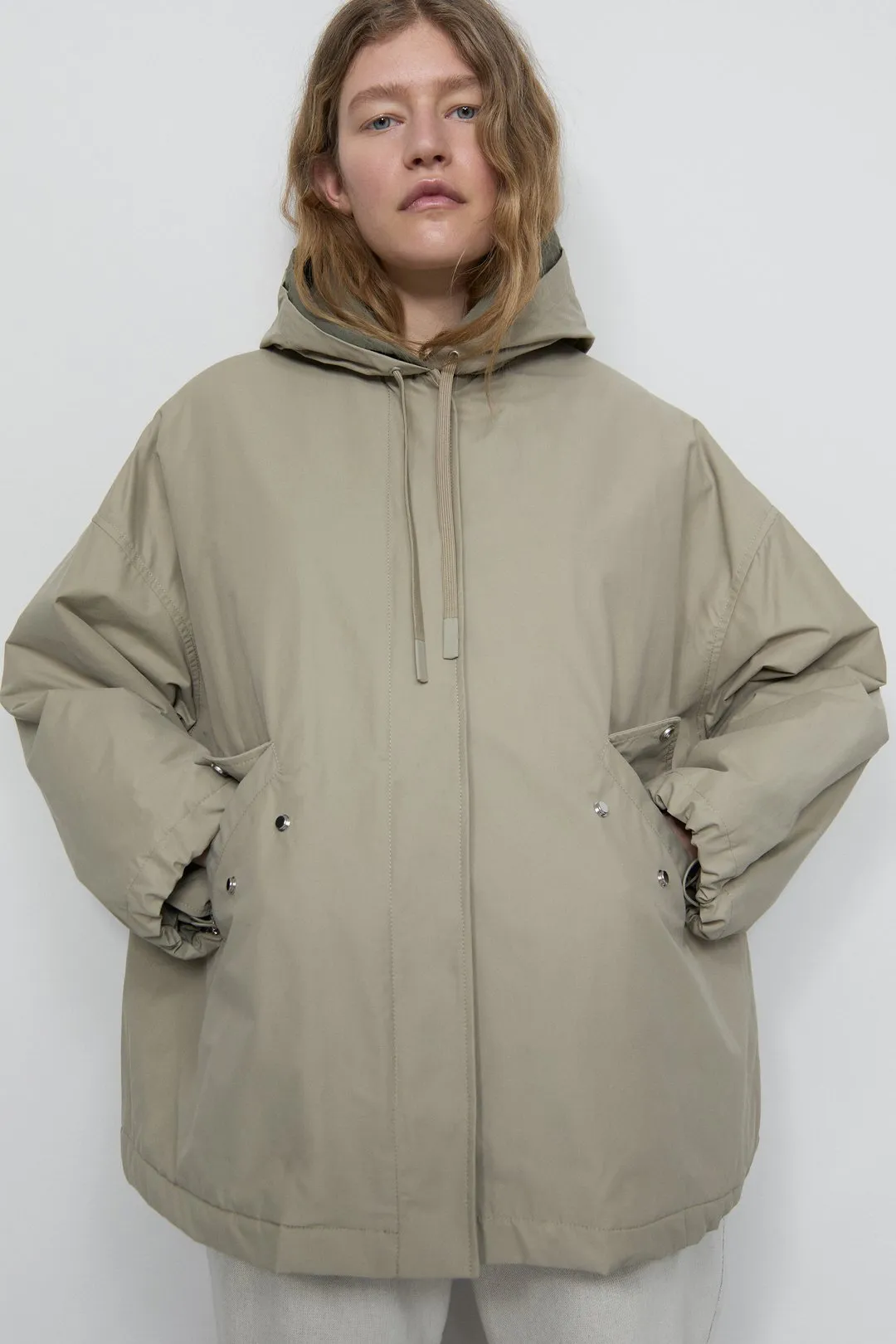 CLOSED Parka in Pale Olive