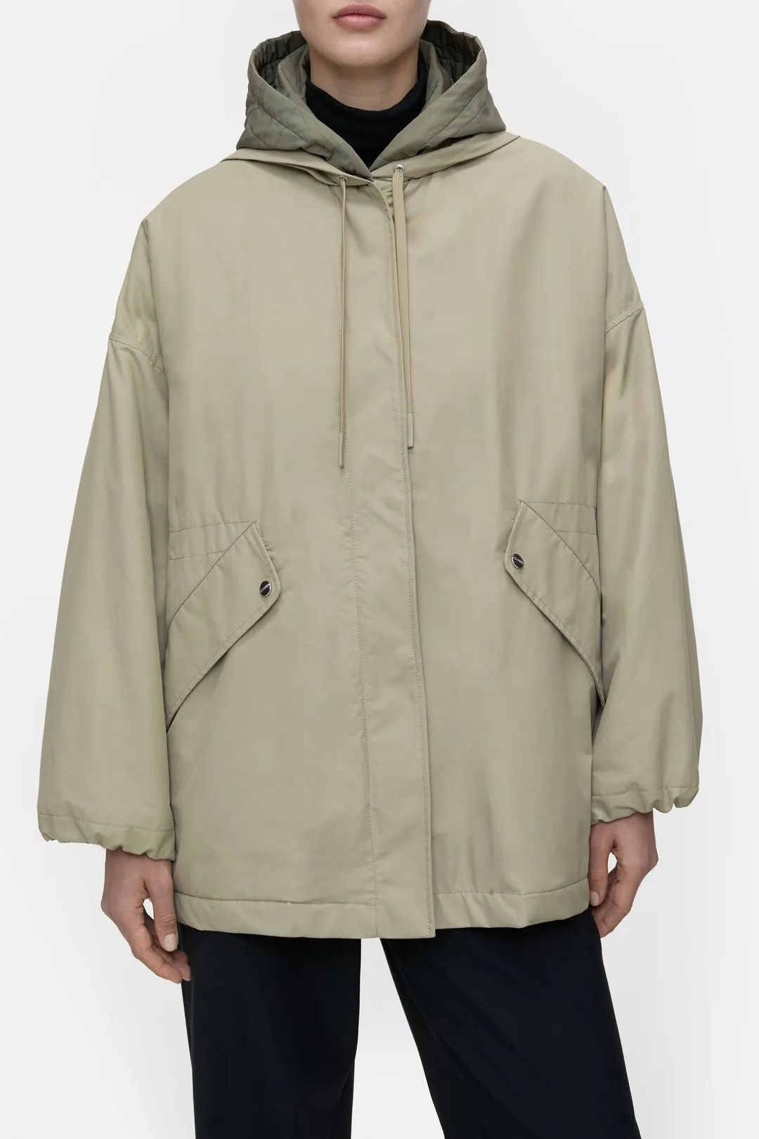 CLOSED Parka in Pale Olive