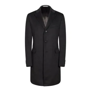 CORNELIANI Wool Top Coat CHARCOAL REG