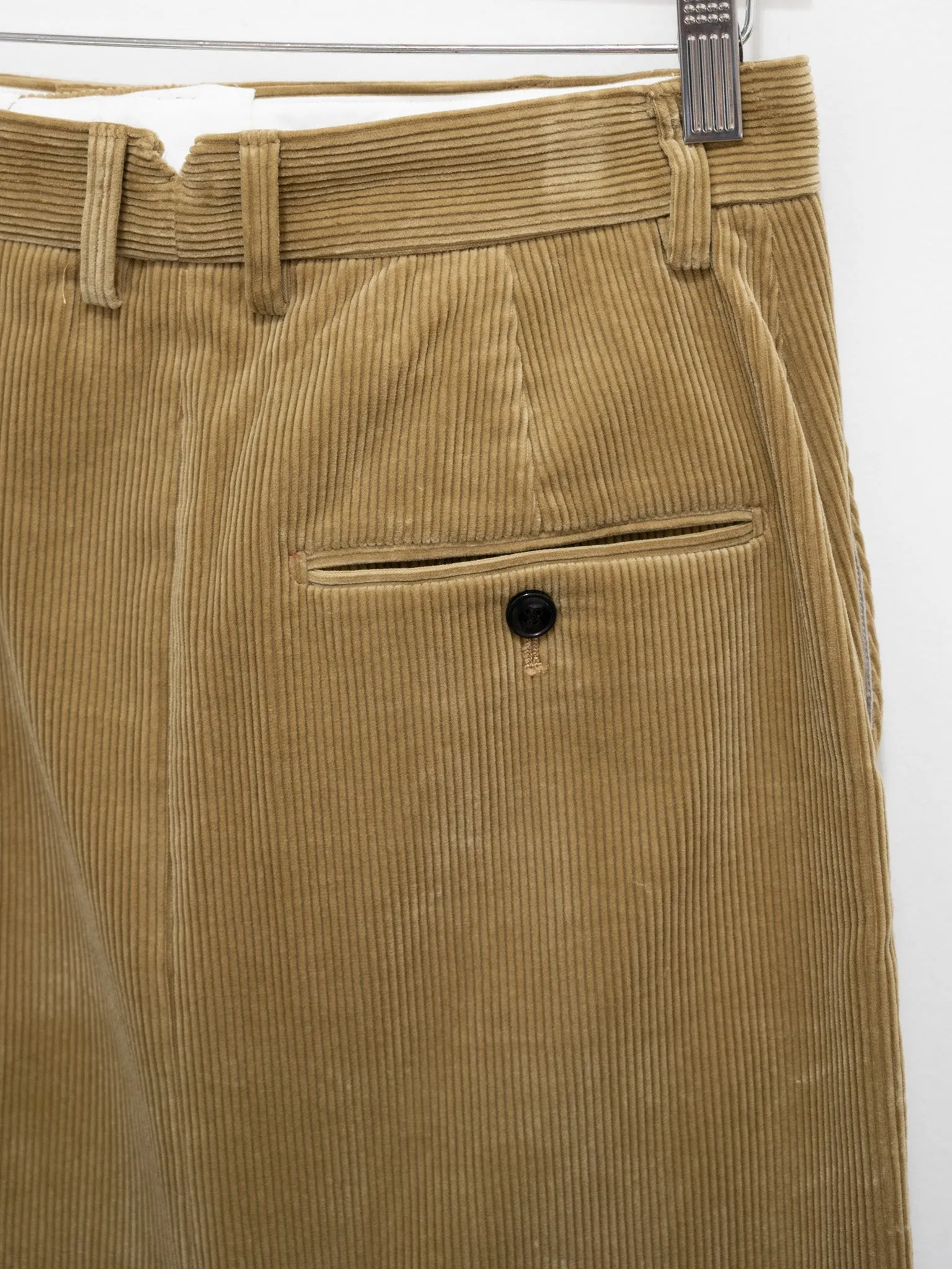 Cotton Corduroy Skirt - Khaki