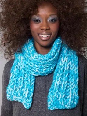 Cushy Rib Scarf (Knit)