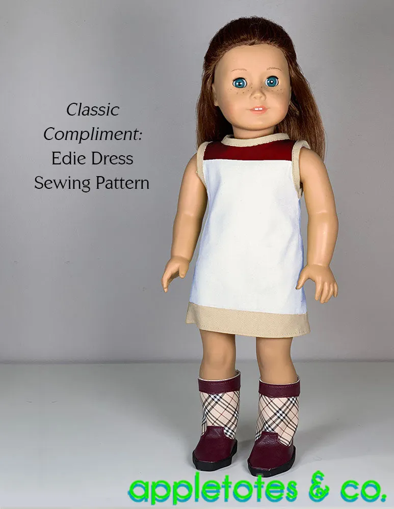 Darcy Boots 18 Inch Doll Sewing Pattern