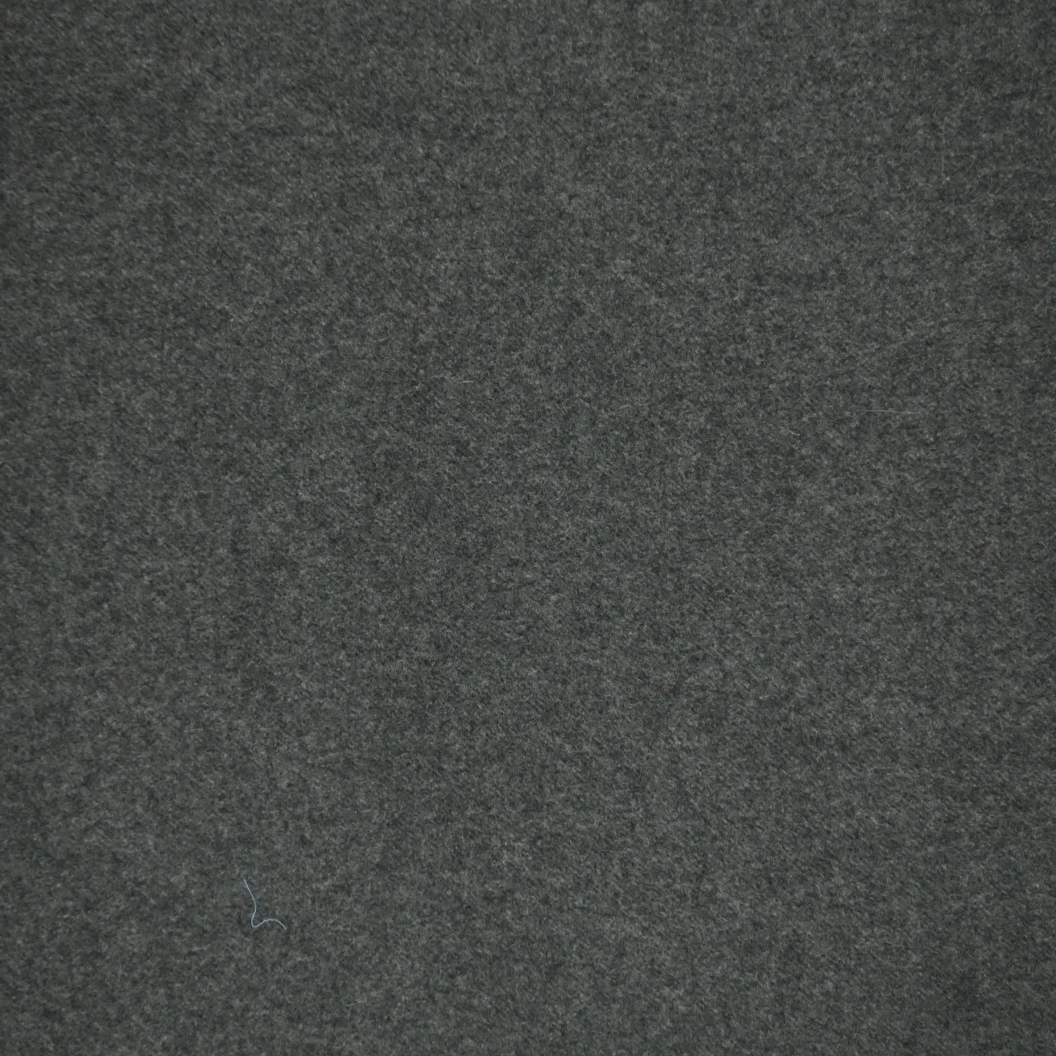 Dark Grey and Grey Solid Double Faced Polyester & Wool Blend Fabric