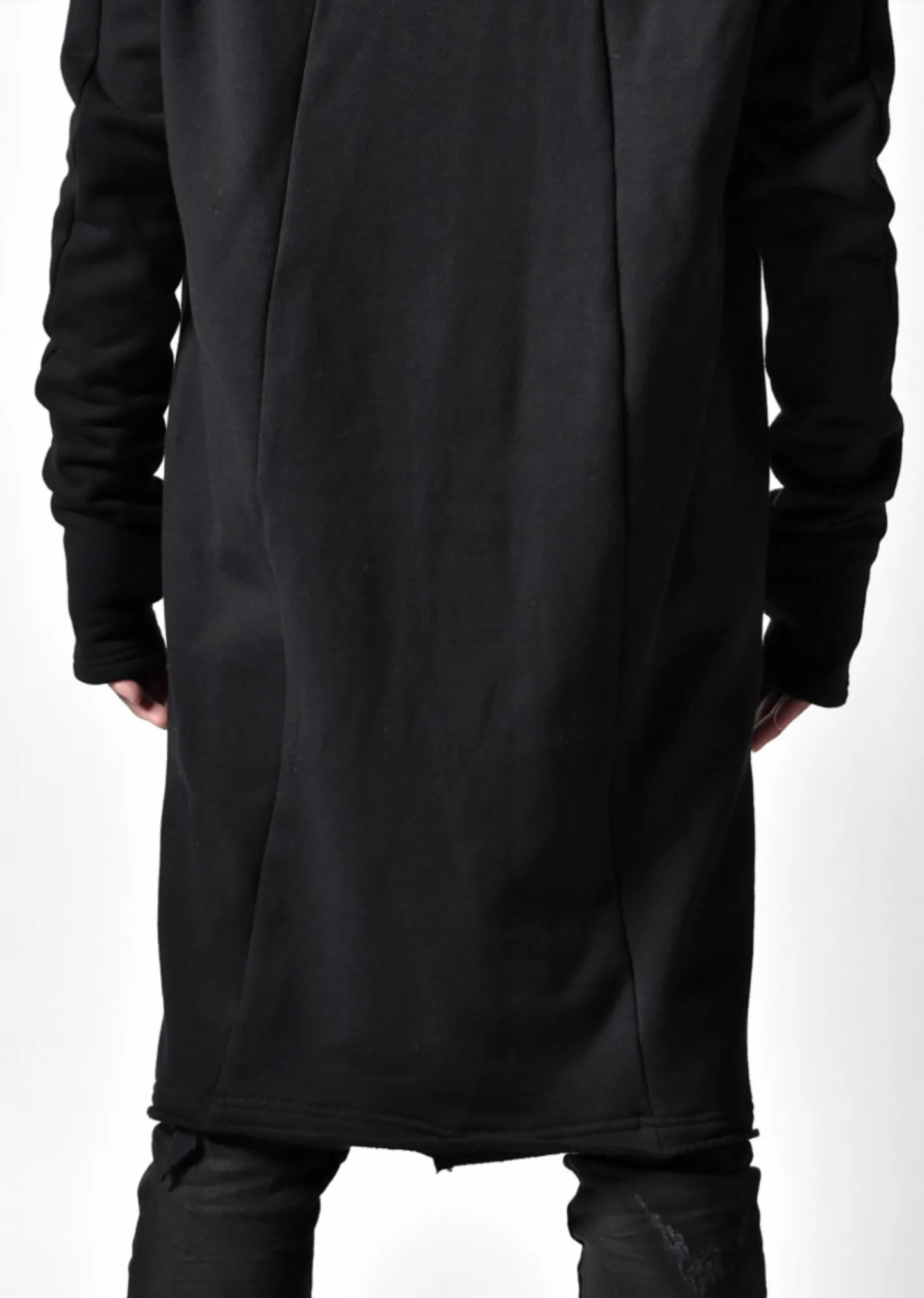 DarkShadow Long Oversized Full-zip Hoodie