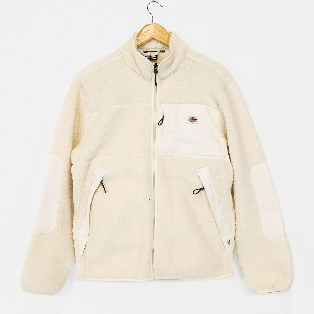 Dickies - Red Chute Sherpa Jacket - White Ecru