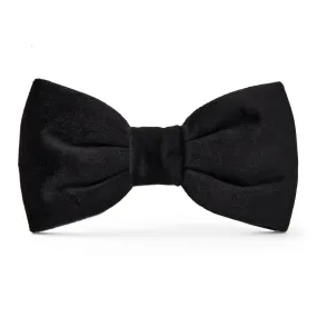 Dog and Cat Bowtie: Black Velvet