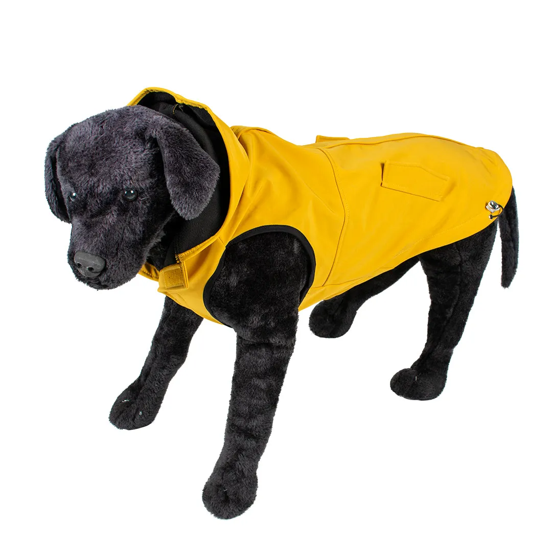 DOG JACKET PARKA YELLOW