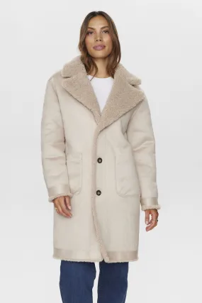 Elliot Reversible Coat Sesame