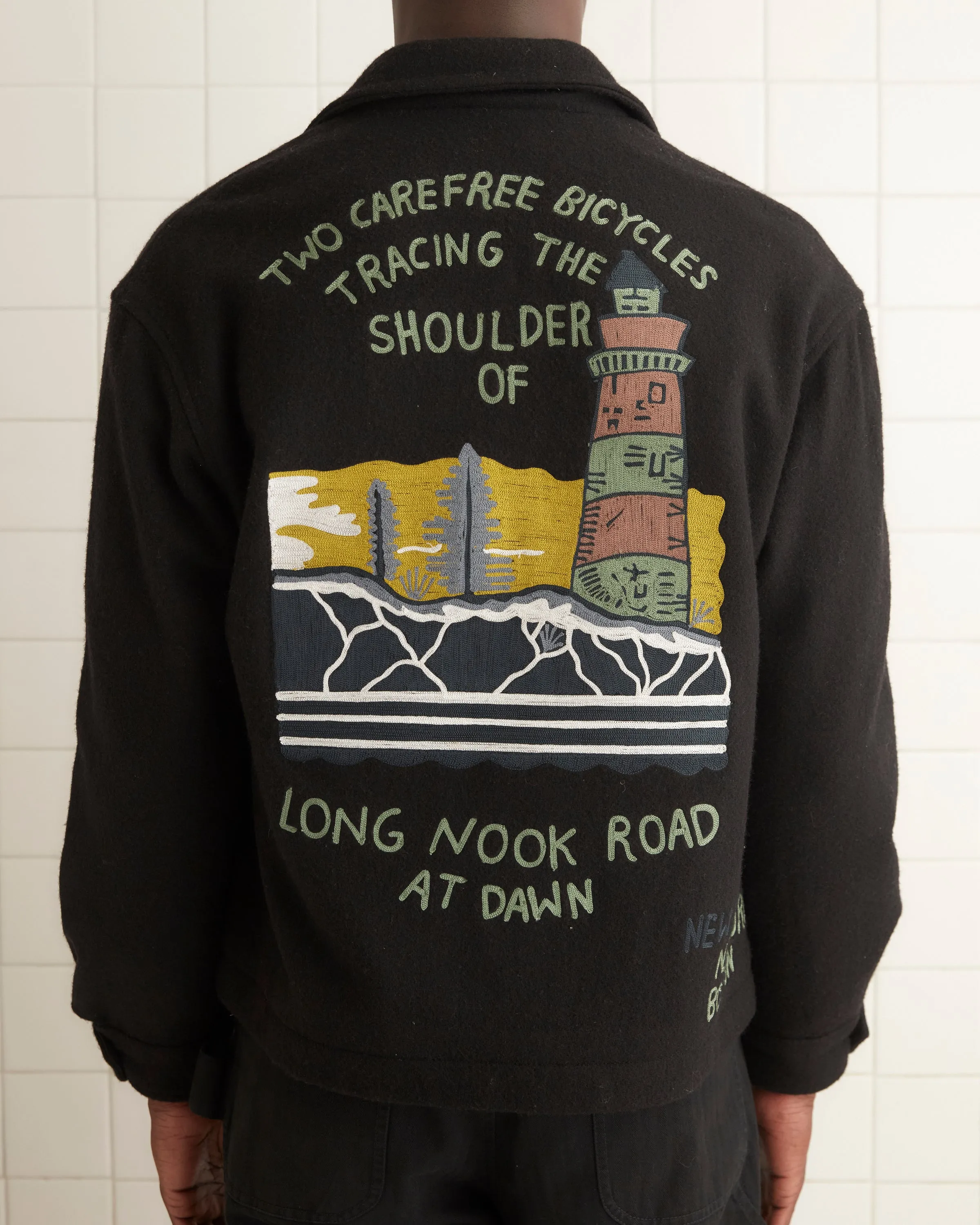 Embroidered Lighthouse Jacket