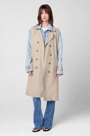 First Row Jean x Trench Coat