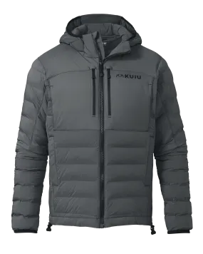 Flyway Insulated Hooded Jacket | Gunmetal