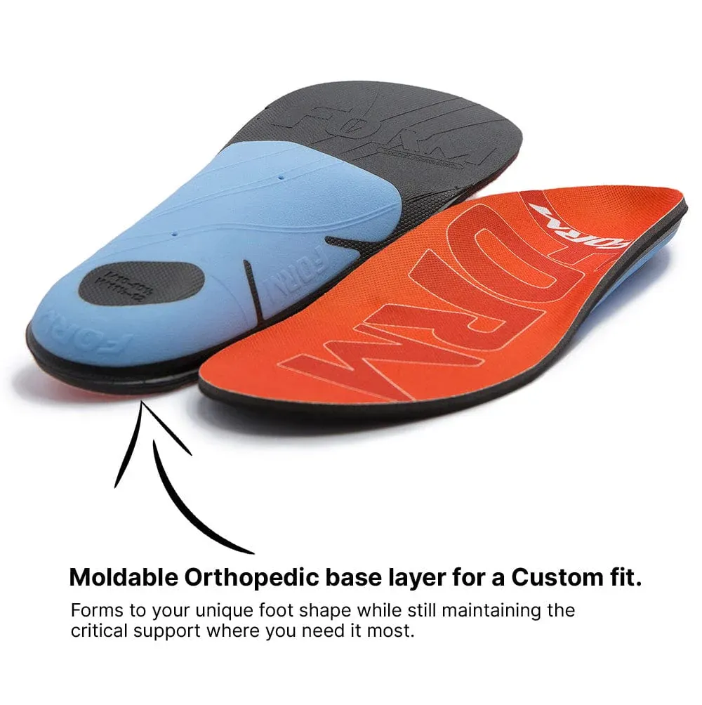 Form Unisex Maximum Support Heavy Duty Orange Insole