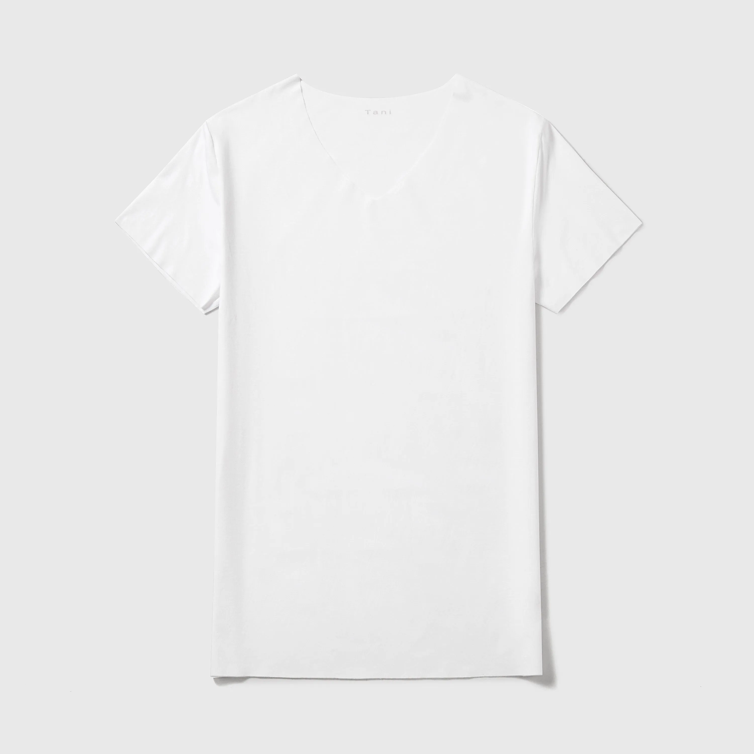 Freeform Cotton Seamless V Neck Tee