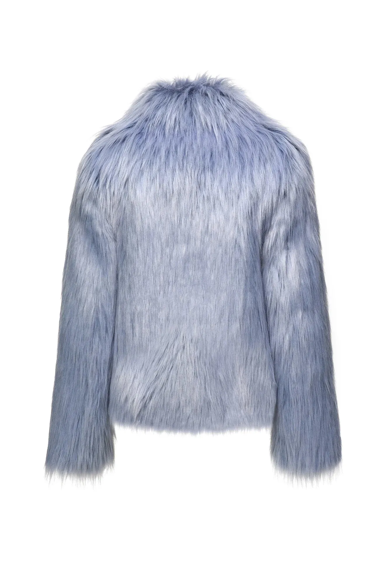 Fur Delish Jacket | Pastel Blue