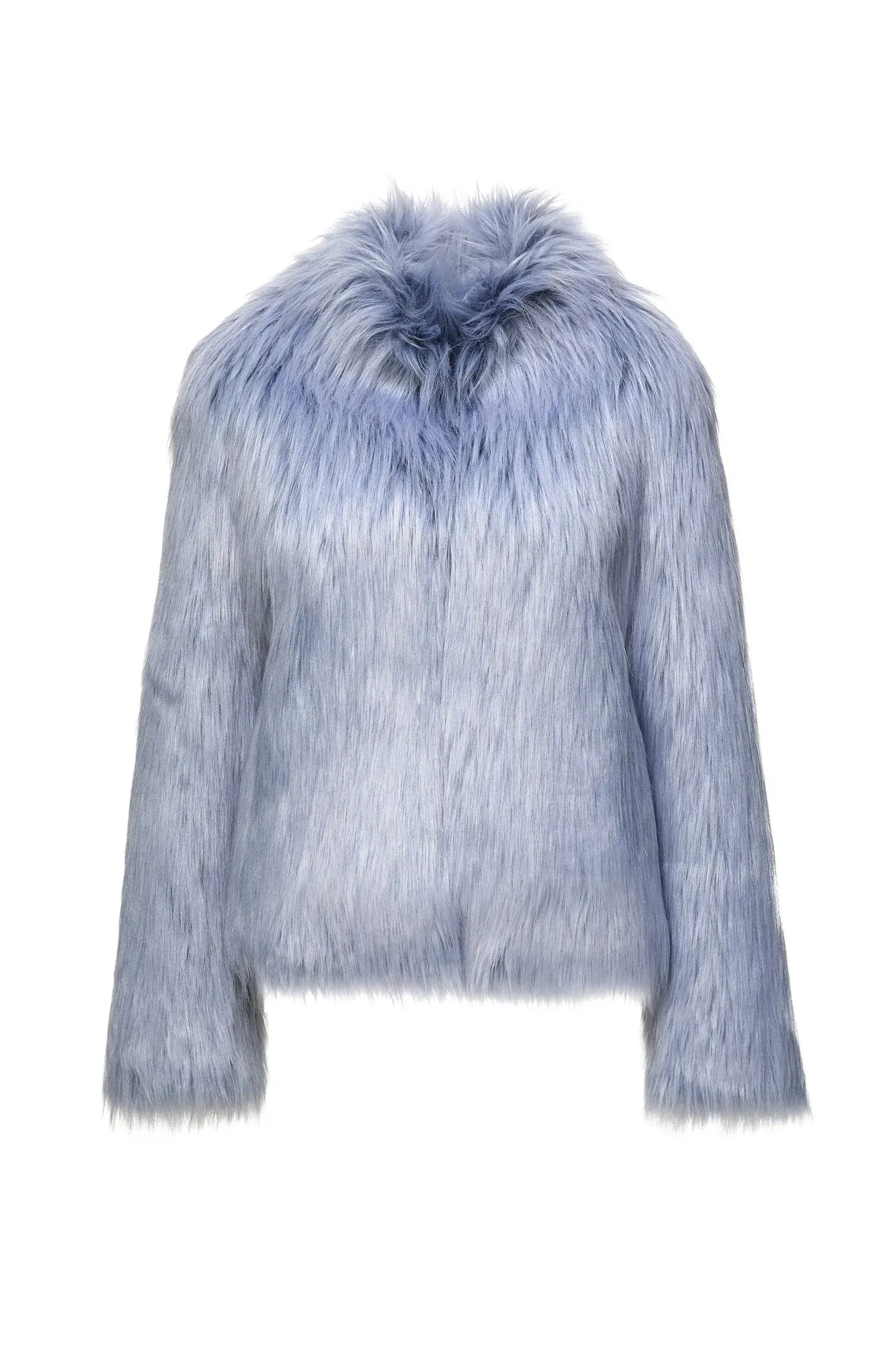 Fur Delish Jacket | Pastel Blue