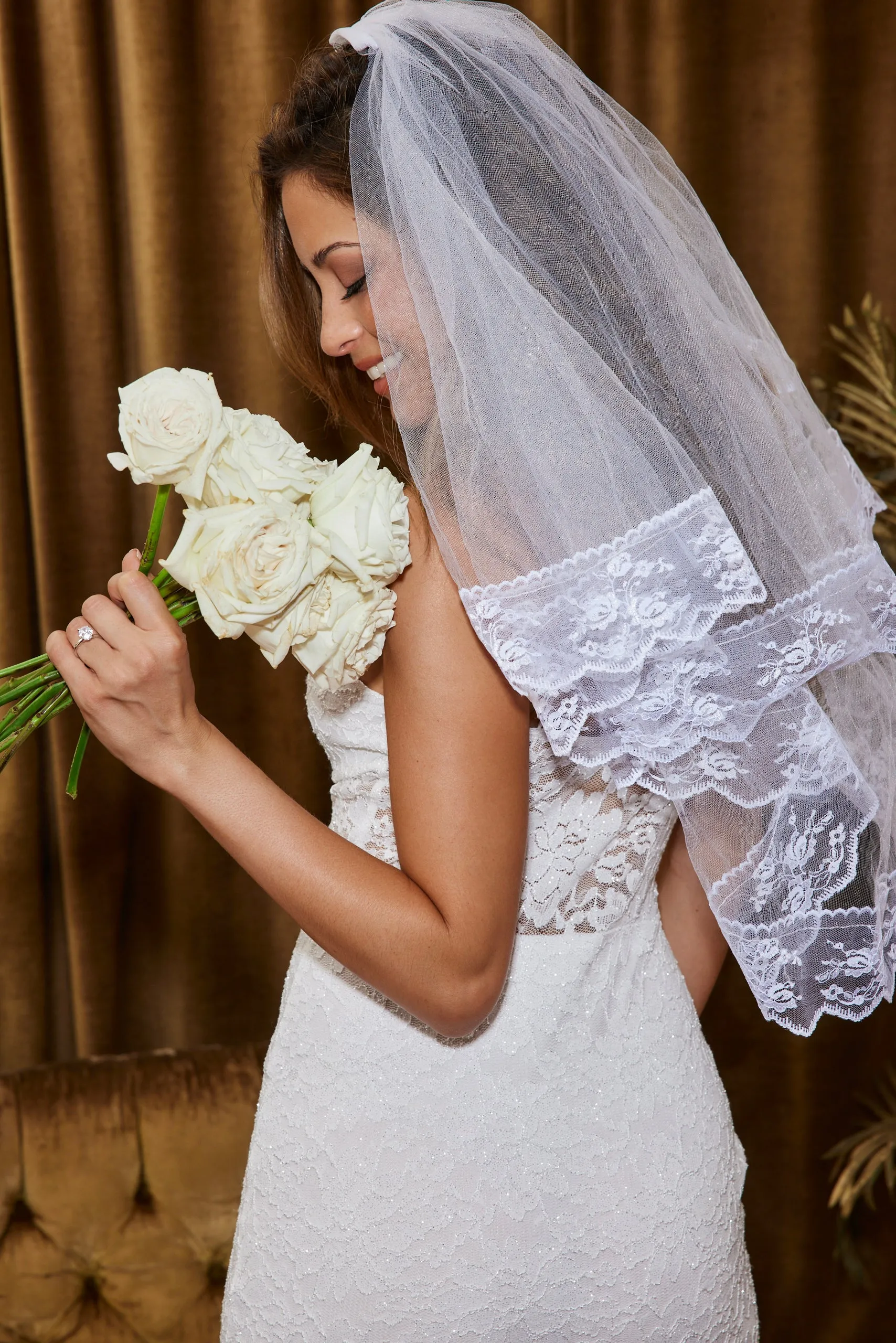 Graceland Lace Detail Veil