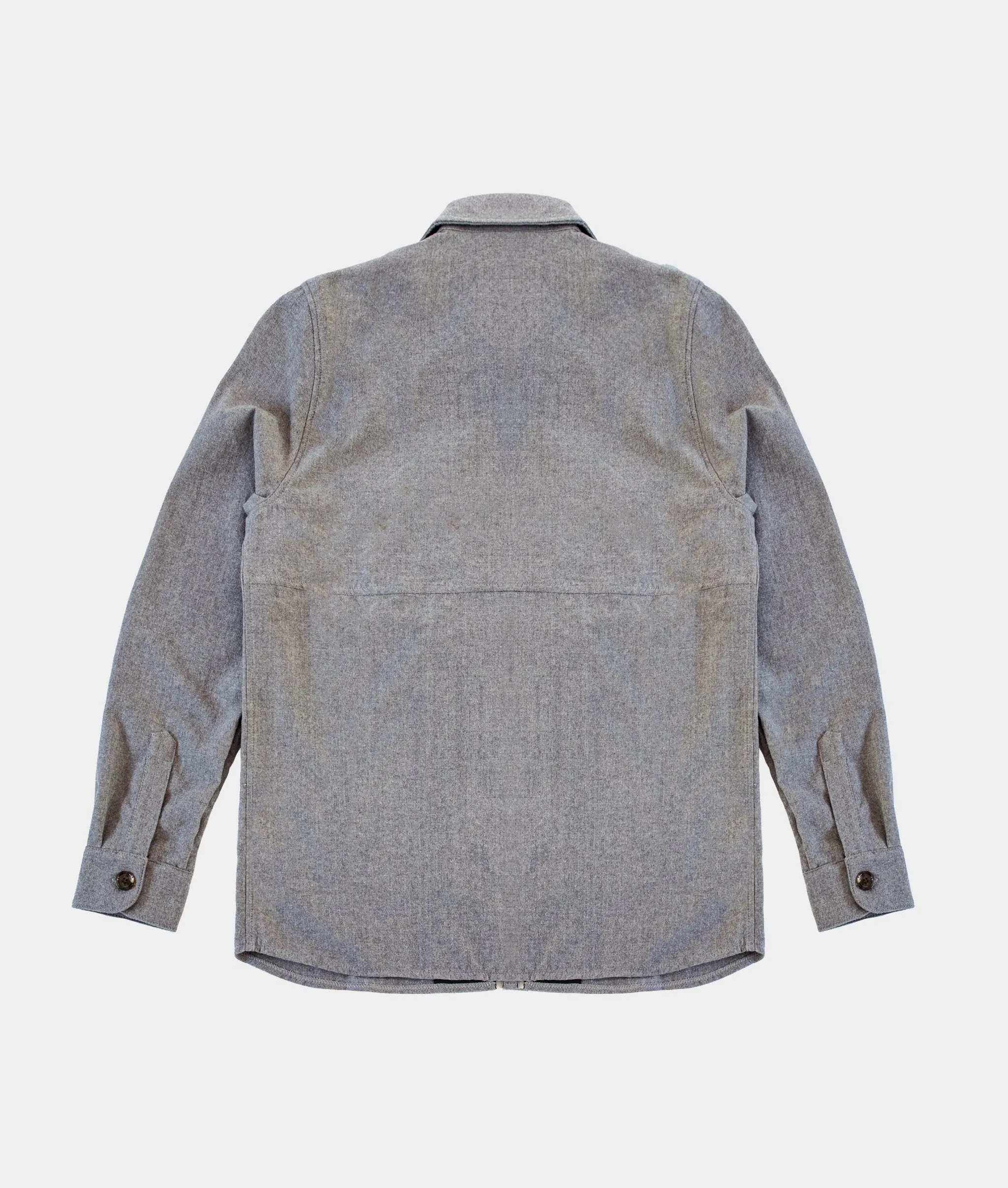 Hank Zip Shacket - Grey | By Cro'Jack