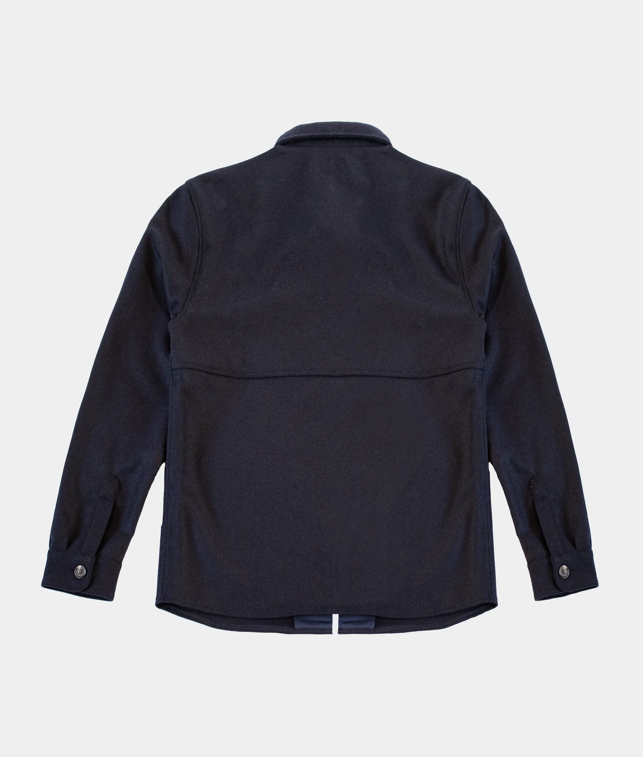 Hank Zip Shacket - Navy | By Cro'Jack