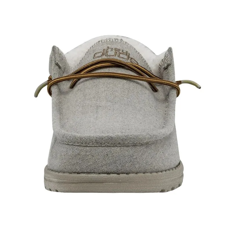 'Hey Dude' Men's Wally Herringbone - Grey