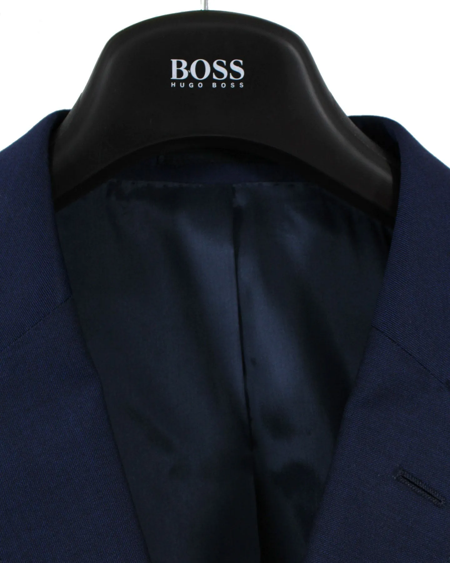 Hugo Boss Sport Coat Dark Blue - Virgin Wool Blazer EU 46 / US 36 L Slim Fit  - REDUCED SALE