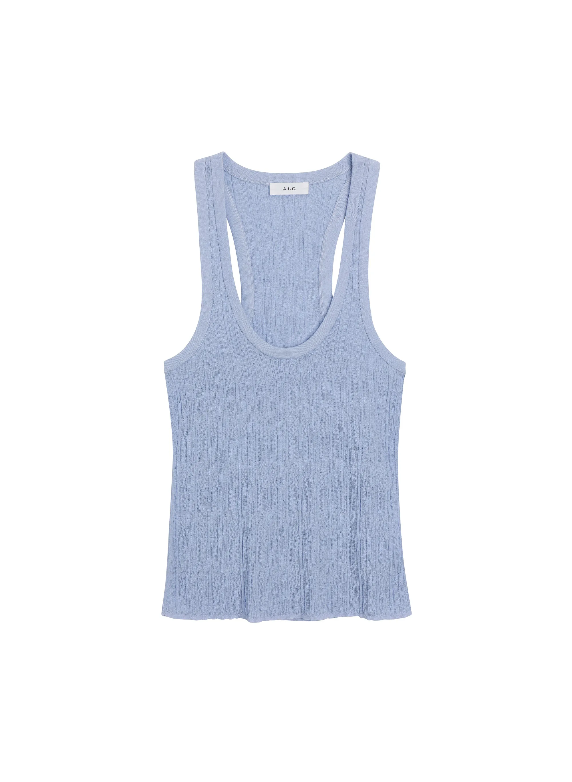 Iris Fine Cotton Knit Tank