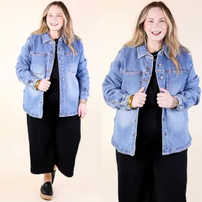 Judy Blue | Feeling Refreshed Button Up Denim Jacket in Medium Wash