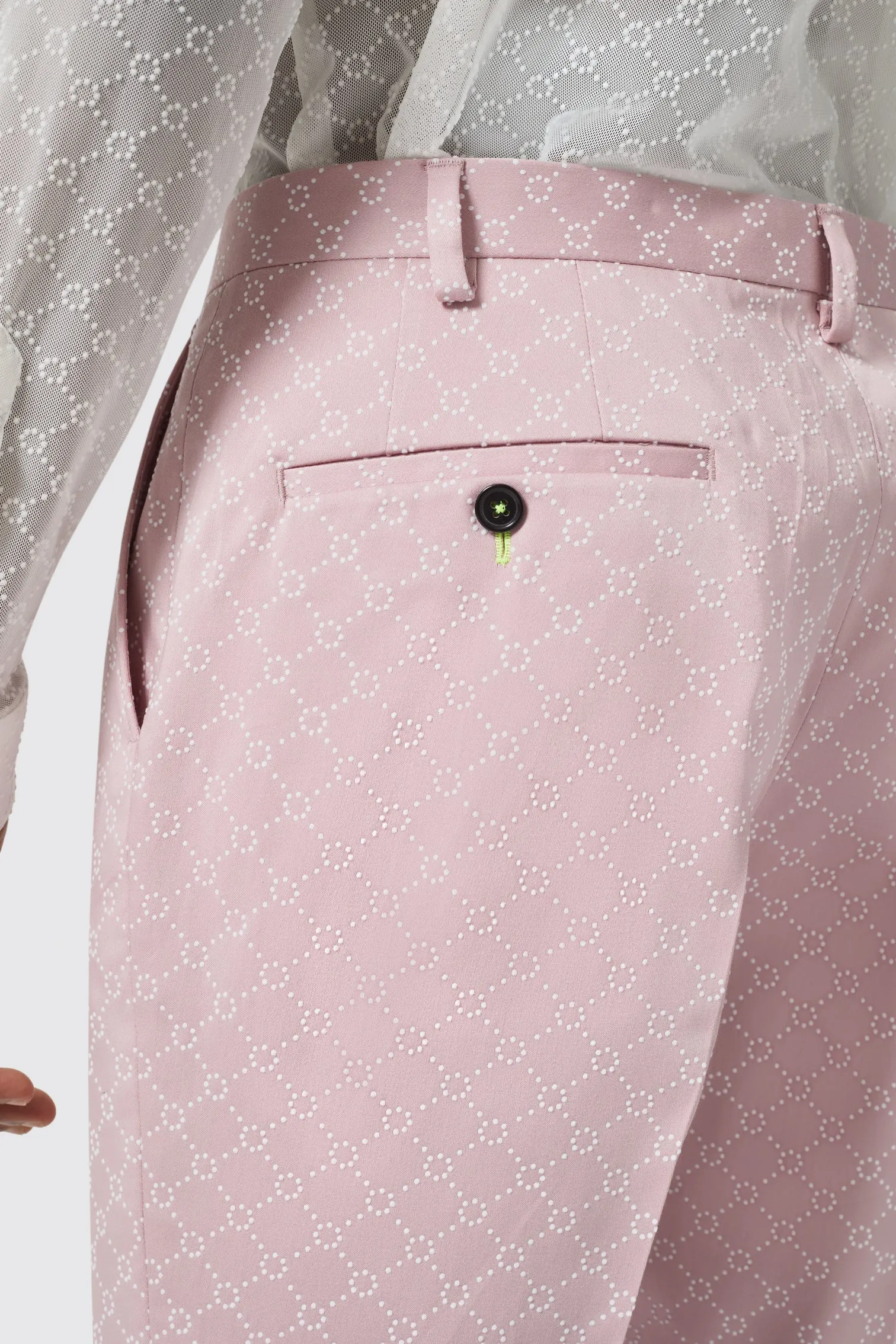 Keil Slim Fit Pink Trouser - ARCHIVE