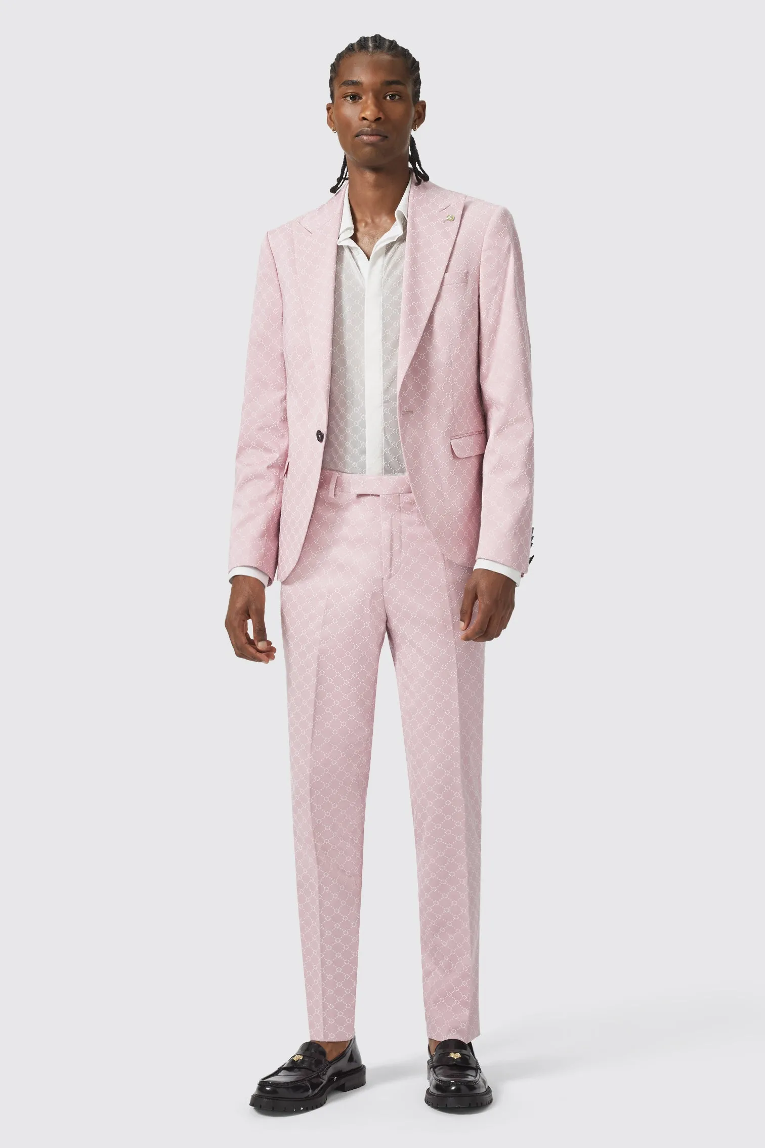 Keil Slim Fit Pink Trouser - ARCHIVE