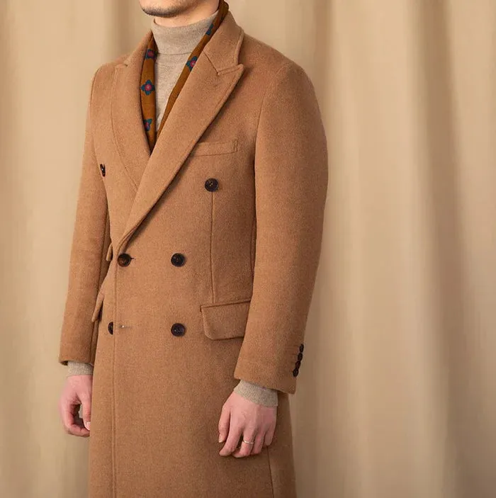 Kingsman Brown Double Breasted Coat by Italian Vega® (Latest Edition)