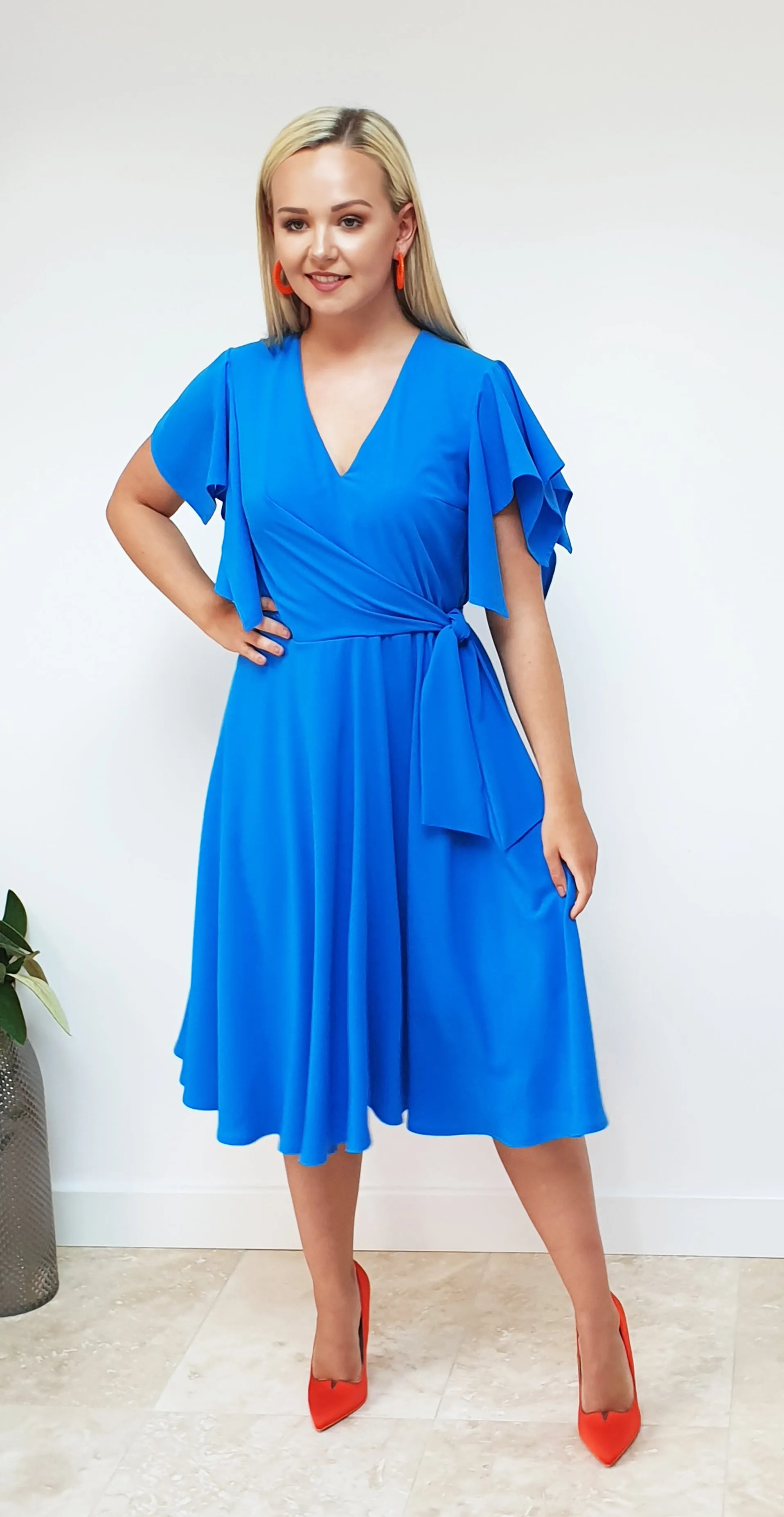 Leda Dress DRC315 Marina Blue