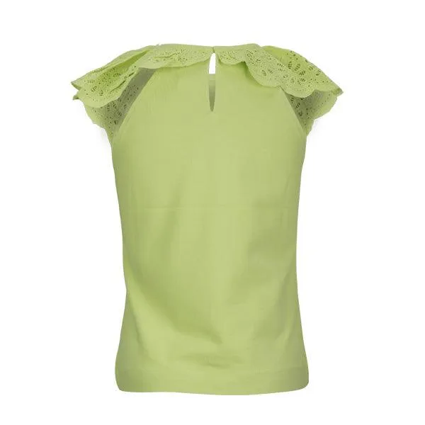 LEMON EMBROIDERED TANK TOP FOR GIRLS