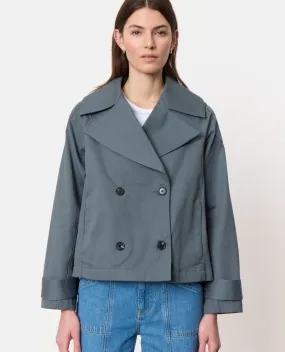 Levete Room Filis Slate Trench Coat