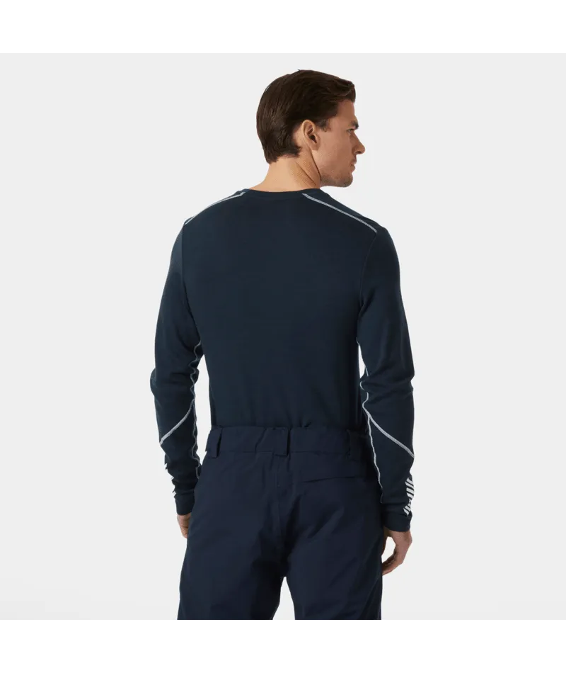 LIFA MERINO MIDWEIGHT CREW BASELAYER- NAVY