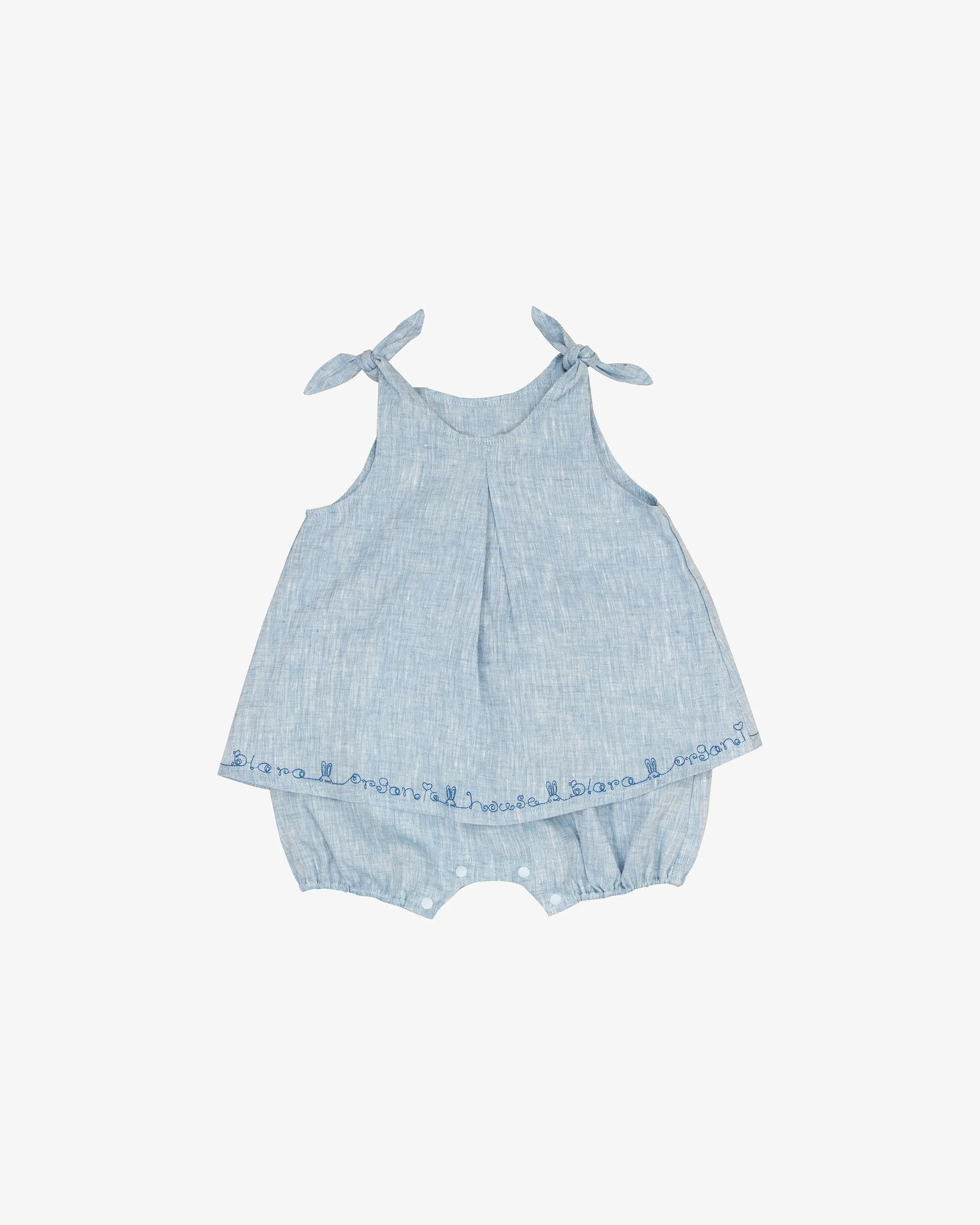 Linen Dress Romper