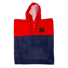 Liquid Force 2025 Block Changer Red/Navy 100% Cotton